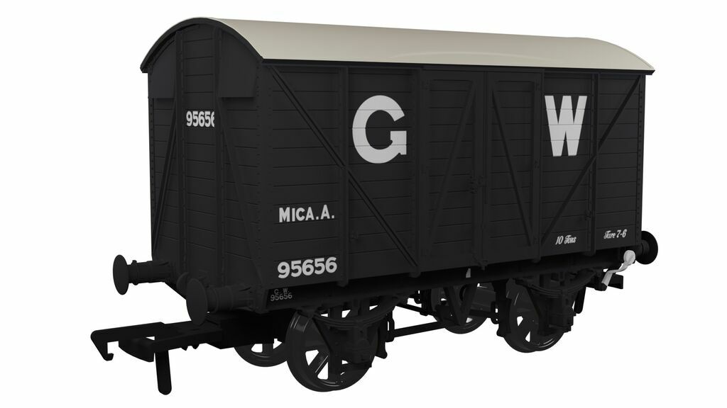 GWR Diagram X6 – Meat Van GWR MICA A No.95656 GWR Diagram X6 – Meat Van GWR MICA A No.95656