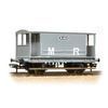 Midland 20T Brake Van Midland Railway Grey (without Duckets)