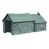 Narrow Gauge (OO9) Stone Shed and Store Black