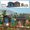 Allottment/Garden sheds set of 2 H0
