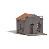 Dilapidated house H0