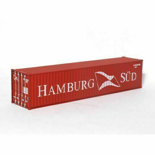 Modèle Réduit Conteneur 40FT Hamburg Sud - Marque WSI, échelle 1:50, Modèle 04-2034 (2025) - Neuf Sous Blister