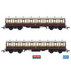 54ft non-Corridor Composite Caledonian Railway Plum & Off-White
