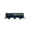 S&DJR, 6 Wheel Coach, 3rd Class, 72 - Era 2