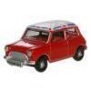 Austin Mini Car Tartan Red/Union Flag