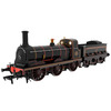 SER O Class No.80 SER Lined Black (Red and Yellow Lining)