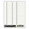 R.R. Roman Numbers - White